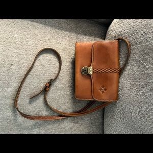 Patricia Nash brown leather purse
